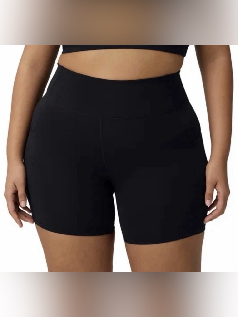 Fabletics Women's oasis Pureluxe Bike Short With Pockets